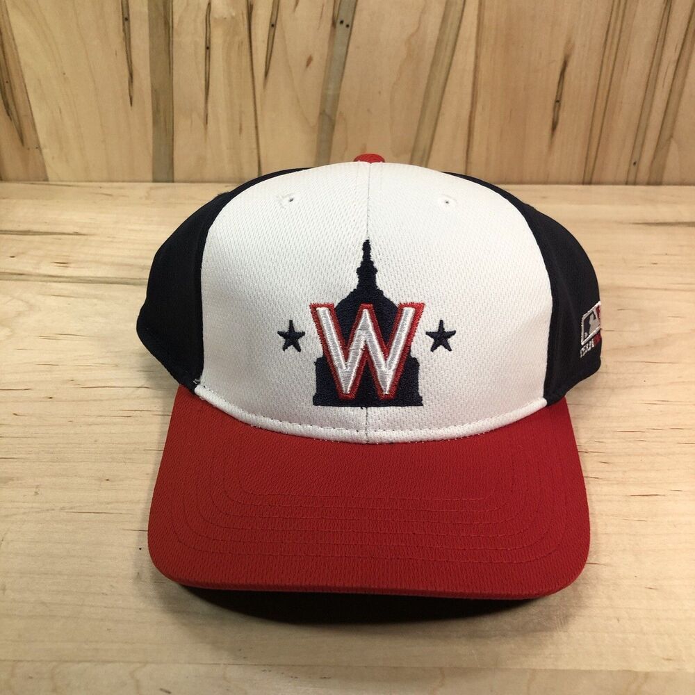 Washington Nationals Hat Cap Mens Strap Back Red White Blue New Mens OSFM